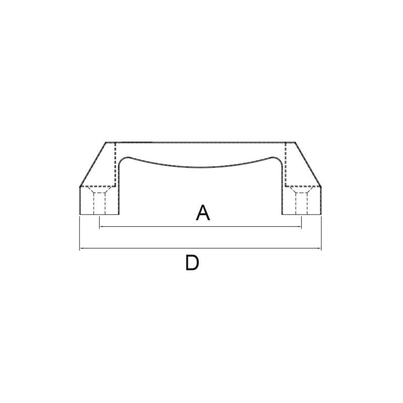 Klamka z tworzywa sztucznego