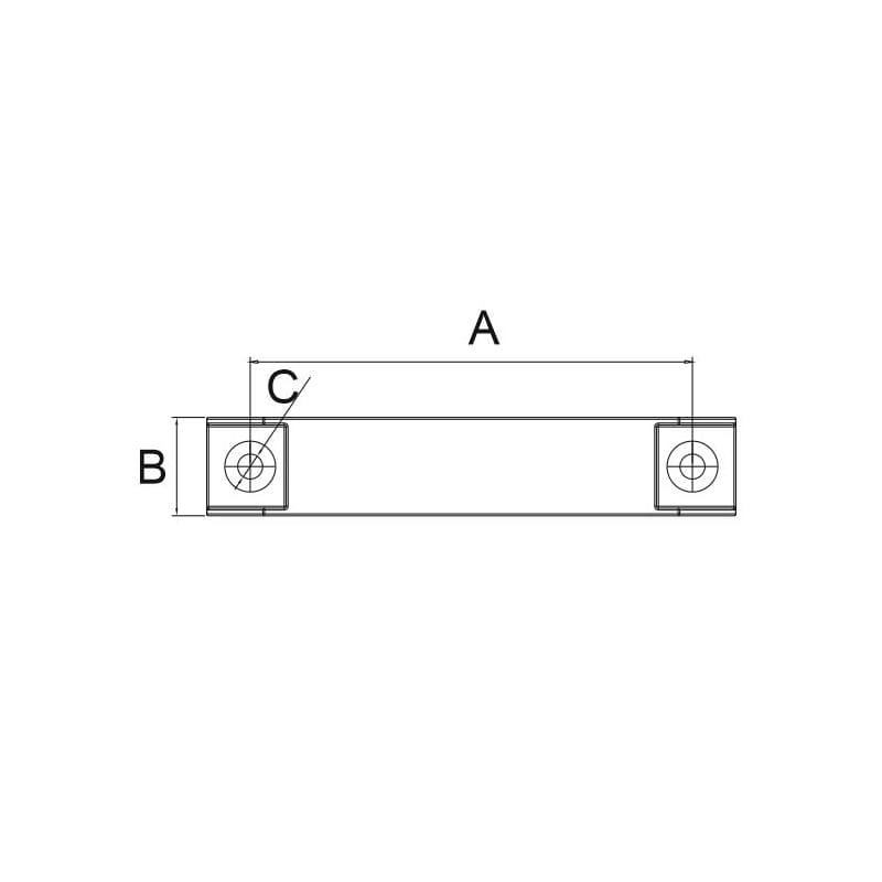 Klamka z tworzywa sztucznego