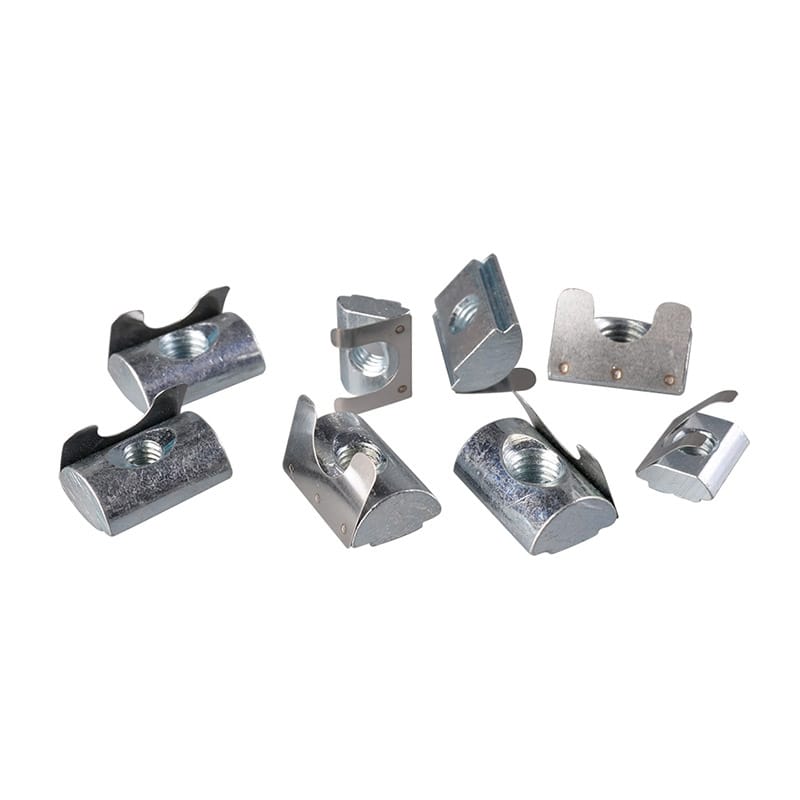 Półokrągła nakrętka sprężynowa