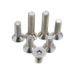 Śruba z łbem płaskim