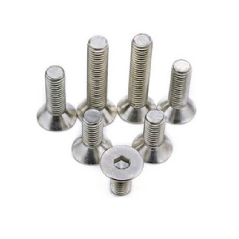 Śruba z łbem płaskim