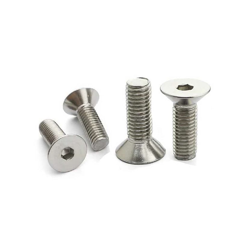 Śruba z łbem płaskim