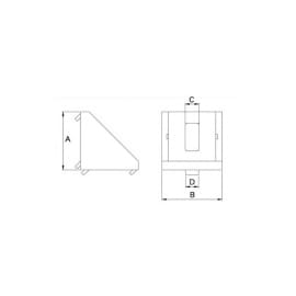 Kątownik + Zaślepka