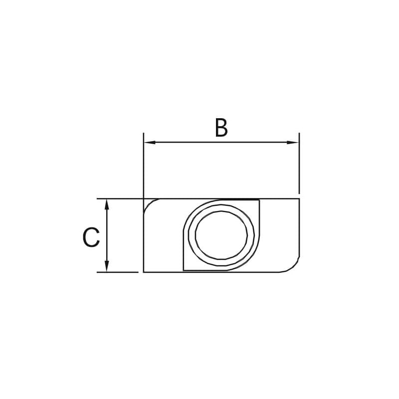 Nakrętka klatkowa typu T