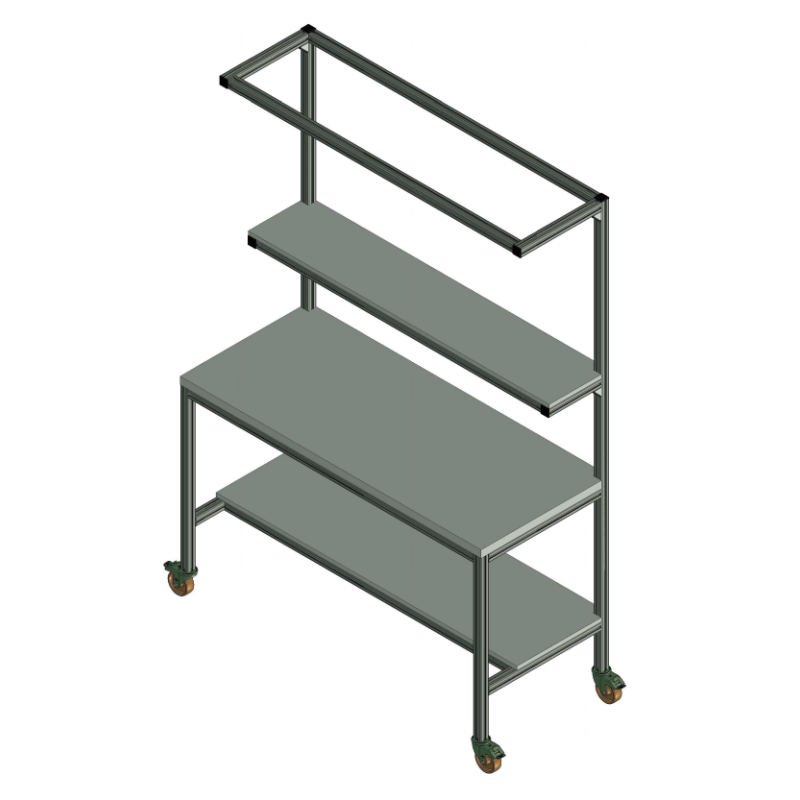 Stół montażowy MR_1500x640 (bez blatów)