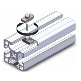 Nakrętka klatkowa typu T