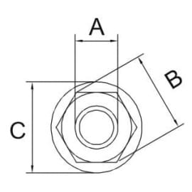 Nakrętka kołnierzowa